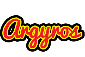 Argyros fireman logo