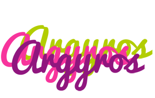 Argyros flowers logo