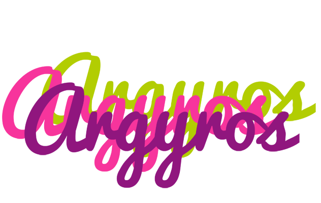 Argyros flowers logo