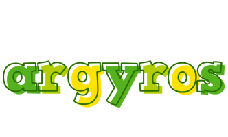 Argyros juice logo
