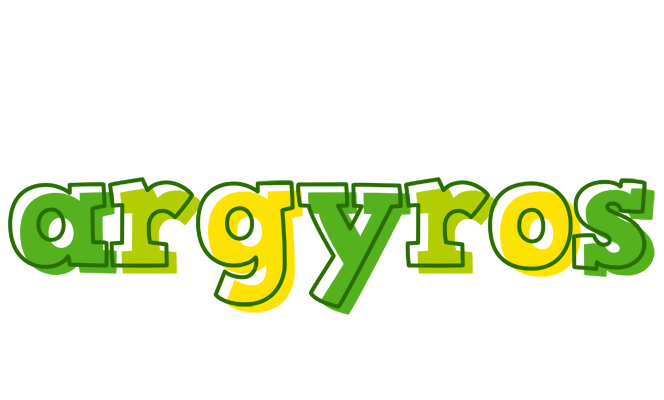 Argyros juice logo