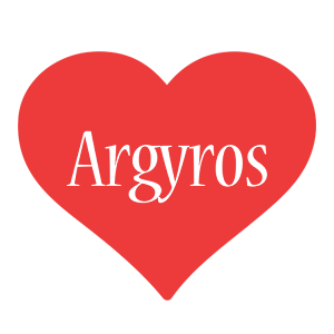 Argyros love logo
