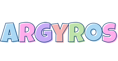 Argyros pastel logo
