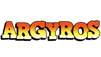 Argyros sunset logo