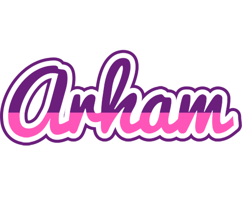 Arham cheerful logo