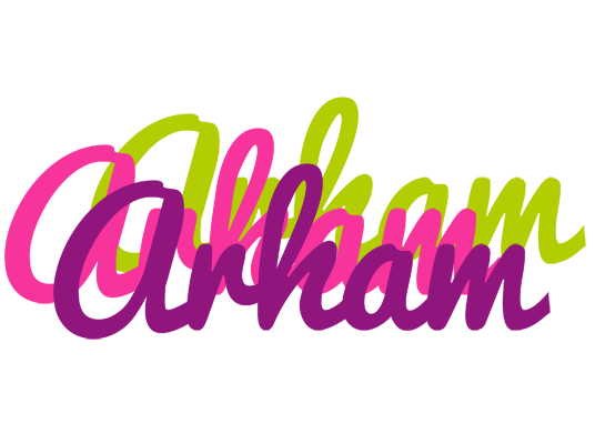 Arham flowers logo