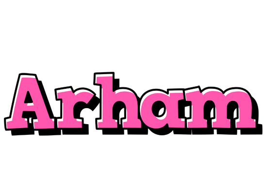 Arham girlish logo