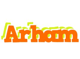 Arham healthy logo