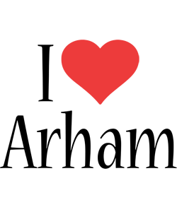 Arham i-love logo