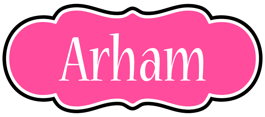 Arham invitation logo