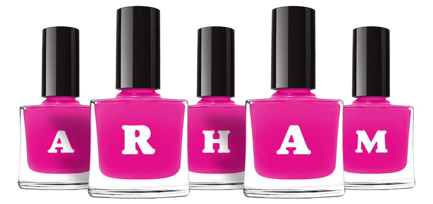 Arham nails logo