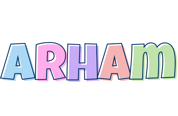 Arham pastel logo