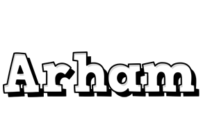 Arham snowing logo