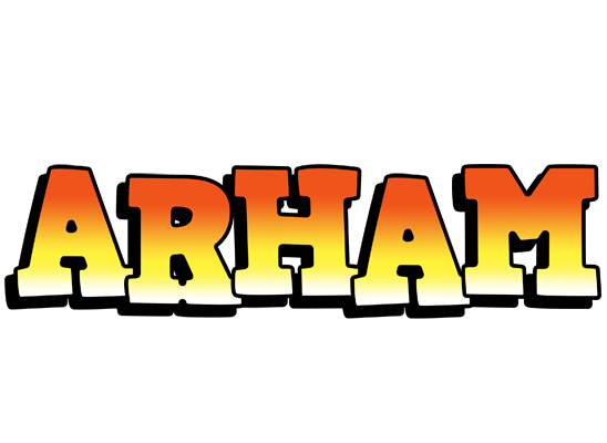 Arham sunset logo