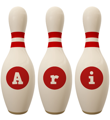 Ari bowling-pin logo