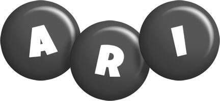 Ari candy-black logo