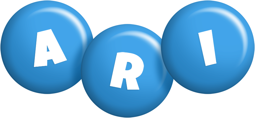 Ari candy-blue logo