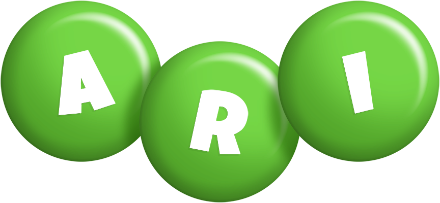 Ari candy-green logo
