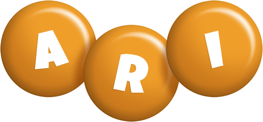 Ari candy-orange logo