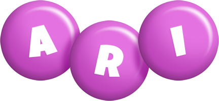 Ari candy-purple logo