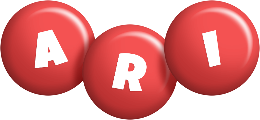 Ari candy-red logo