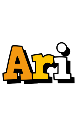 Ari cartoon logo