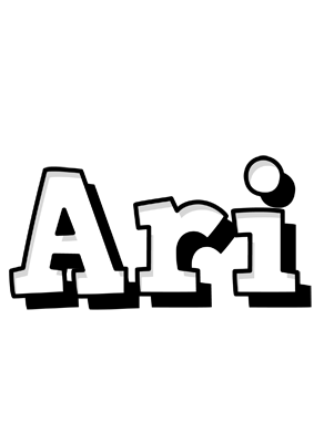 Ari snowing logo