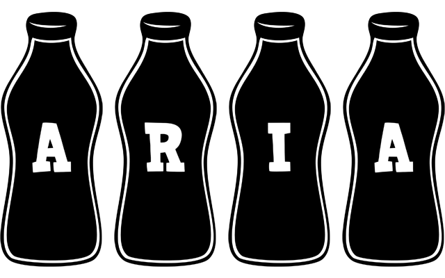 Aria bottle logo