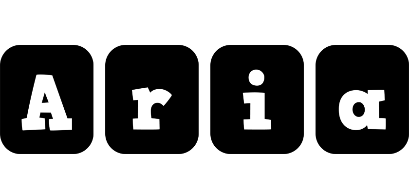 Aria box logo