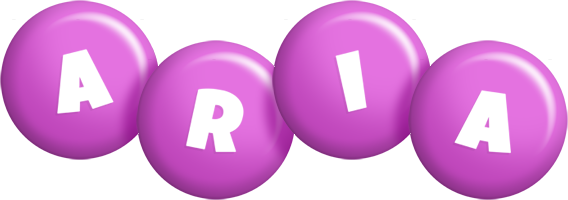 Aria candy-purple logo