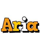 Aria cartoon logo