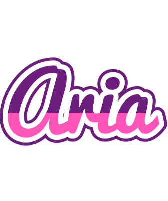Aria cheerful logo