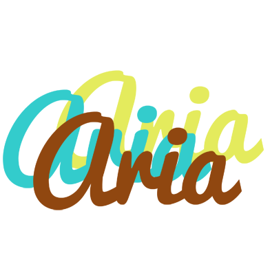 Aria cupcake logo