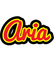 Aria fireman logo