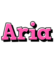 Aria girlish logo