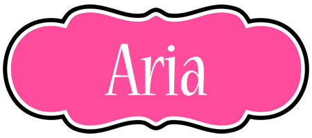 Aria invitation logo