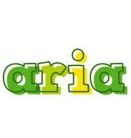 Aria juice logo