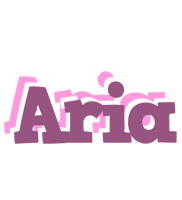 Aria relaxing logo