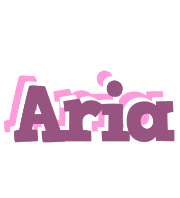 Aria relaxing logo