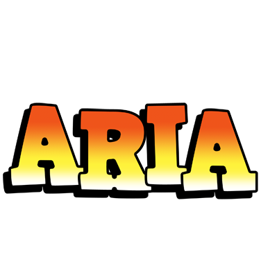 Aria sunset logo