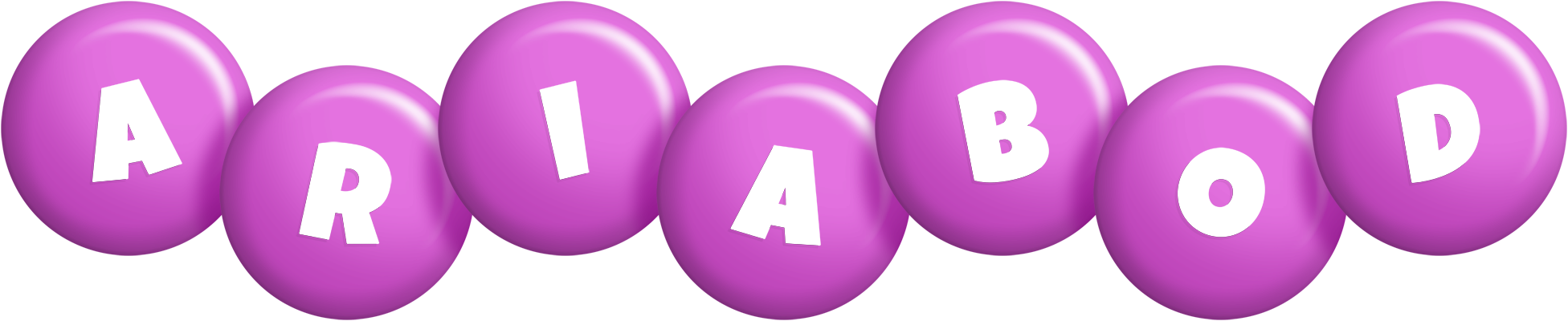 Ariabod candy-purple logo
