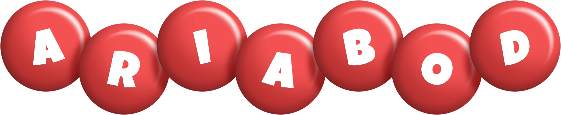 Ariabod candy-red logo