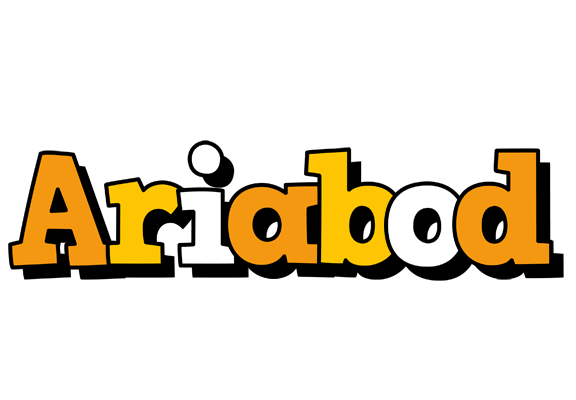 Ariabod cartoon logo