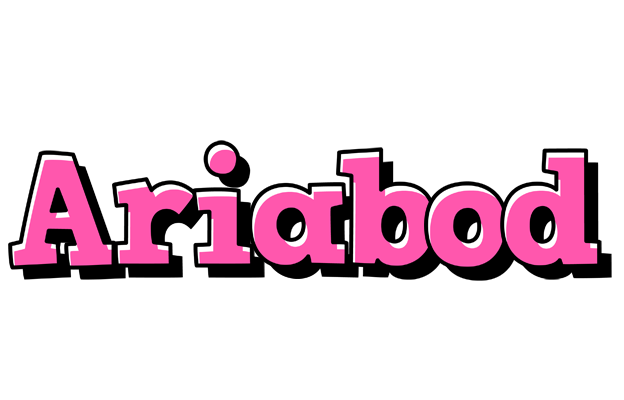 Ariabod girlish logo