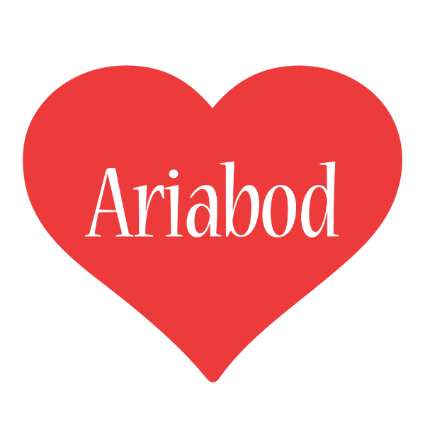 Ariabod love logo