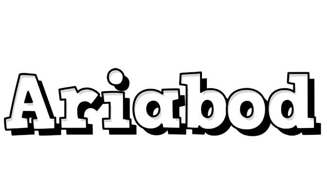Ariabod snowing logo
