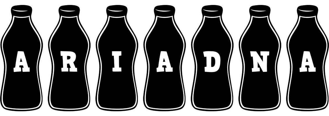 Ariadna bottle logo