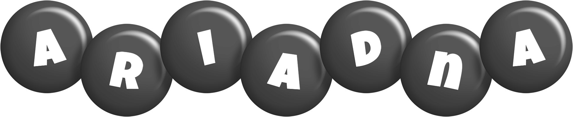 Ariadna candy-black logo