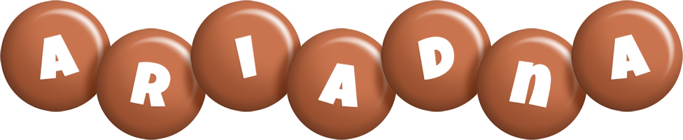 Ariadna candy-brown logo