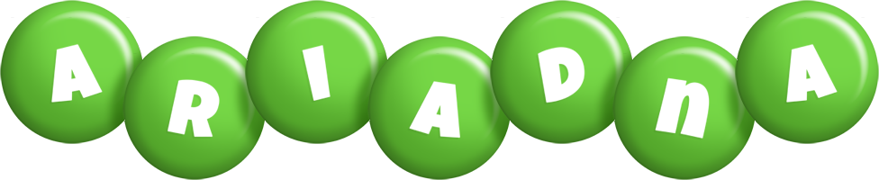 Ariadna candy-green logo